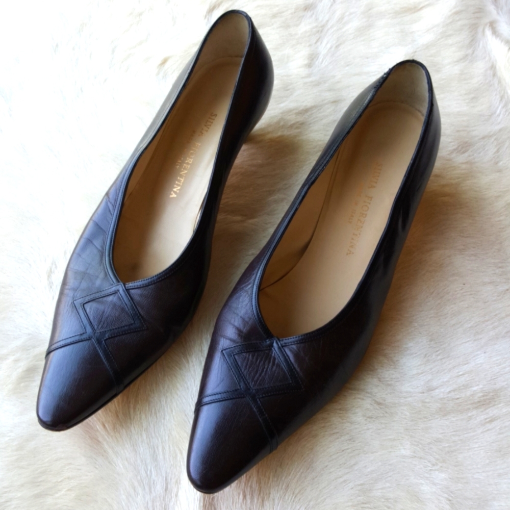 Silvia Fiorentina Leather Heels
